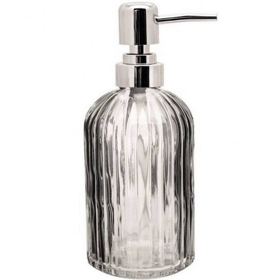 Porta Sabonete Liquido 430ml Clear 7,5cm Por 18cm
